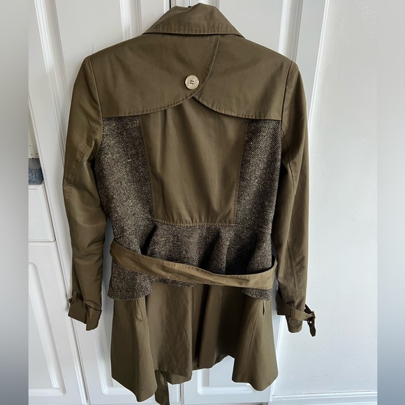 Steve Madden Peplum coat size Medium - Picture 4 of 9